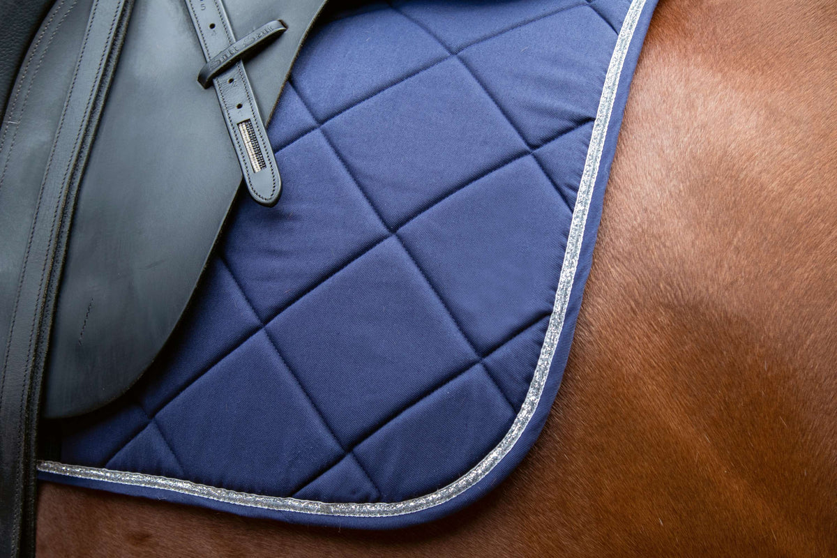 HKM Saddlepad Romy Petrol