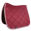 HKM Saddlepad Romy Dressage WineRed