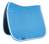 HKM Saddlepad Charly Dressage Grain blue