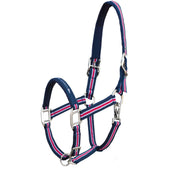 Schockemöhle Halter Memphis Nylon Navy/Red/Stripe