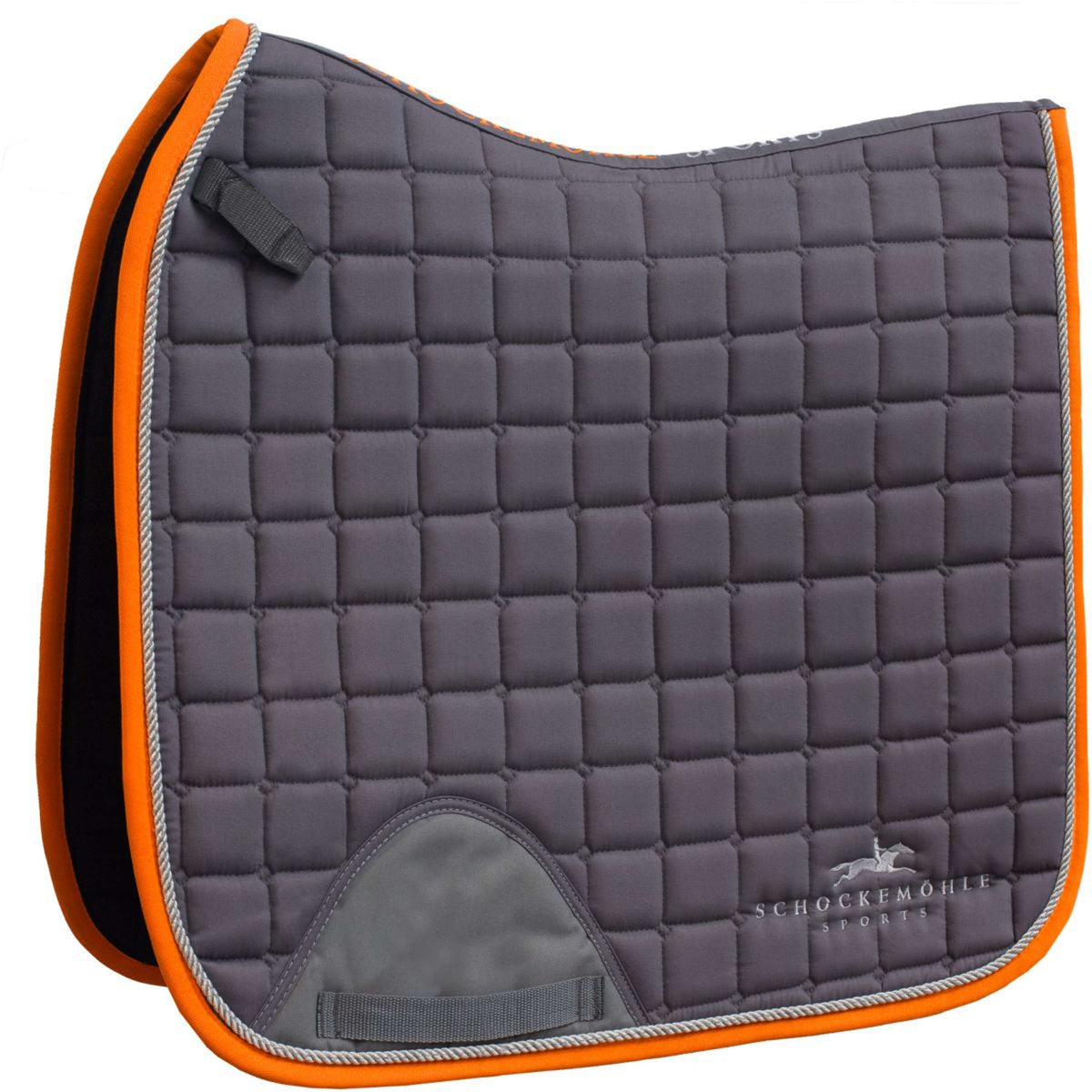 Schockemöhle Saddlepad Power Logo Dressage Graphite