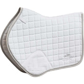 Schockemöhle Saddlepad Power Logo Jumping White/Silver