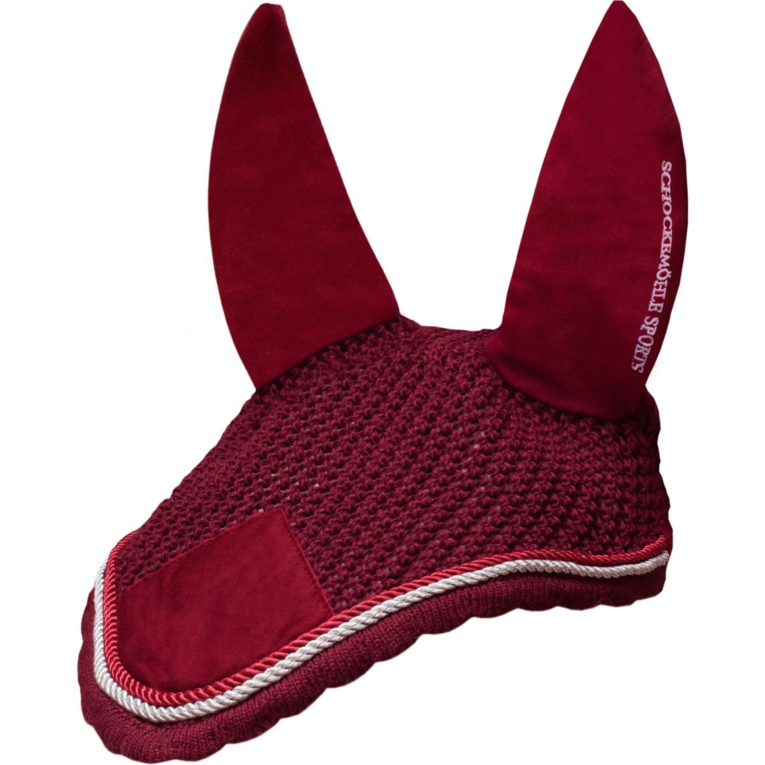 Schockemöhle Ear Bonnet Neo Star Merlot