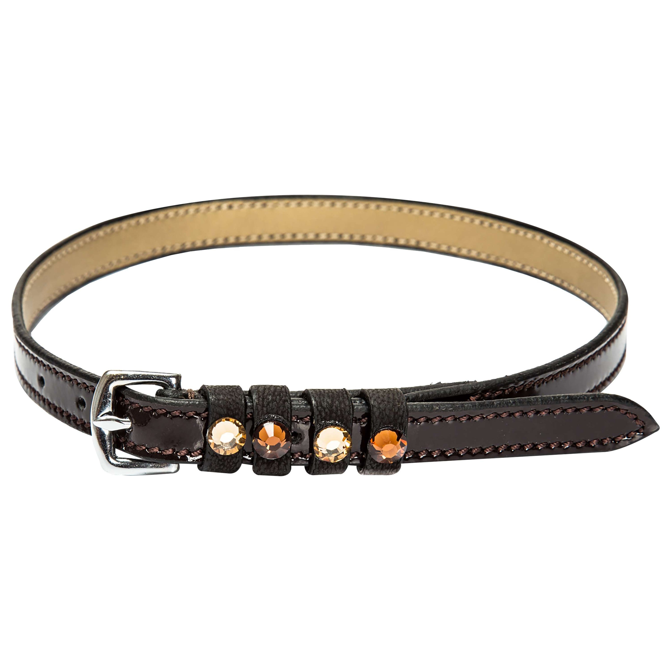 Imperial Riding Spur straps IRHPardouz Brown/Gold