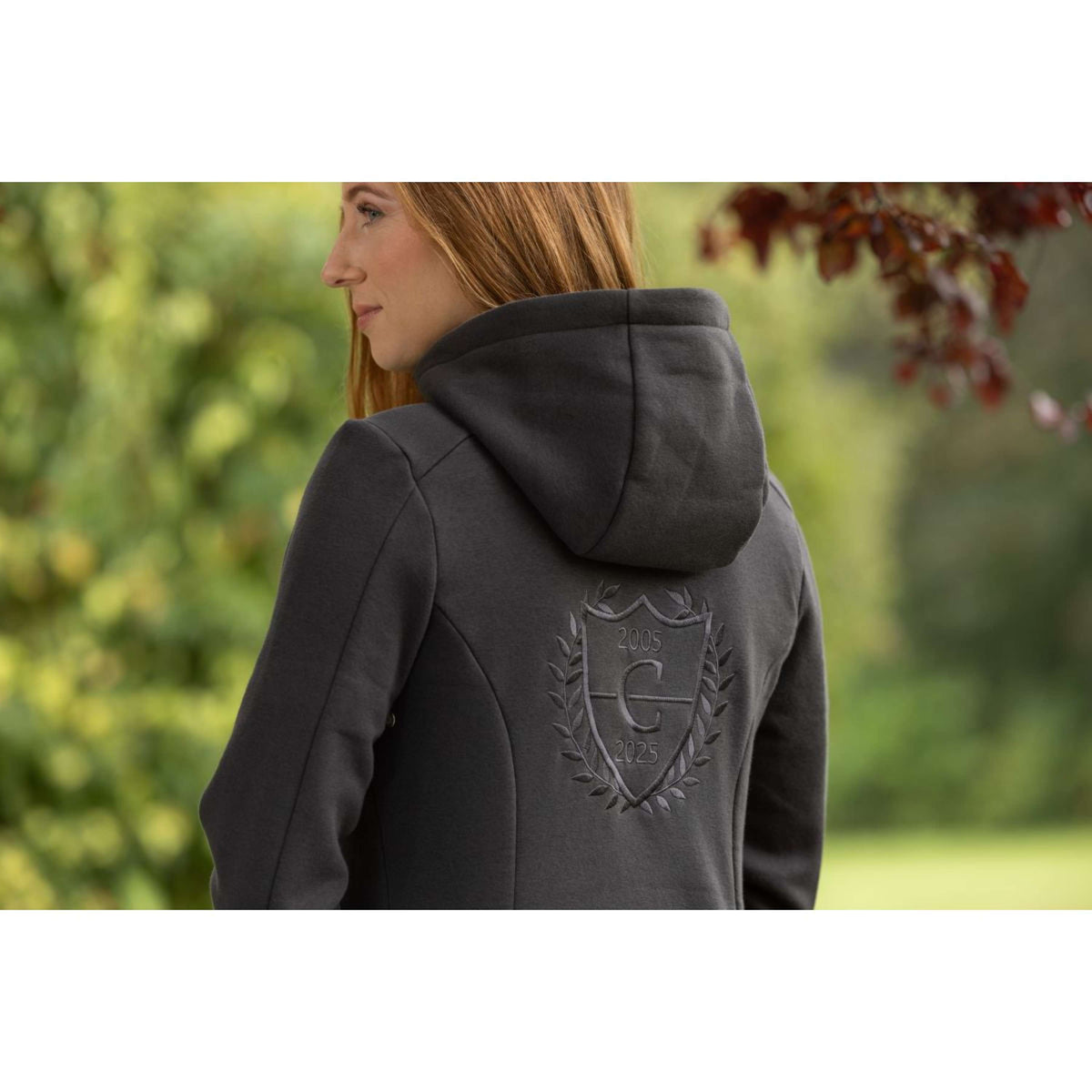 Covalliero Zip-Hoodie Anniversary Graphite