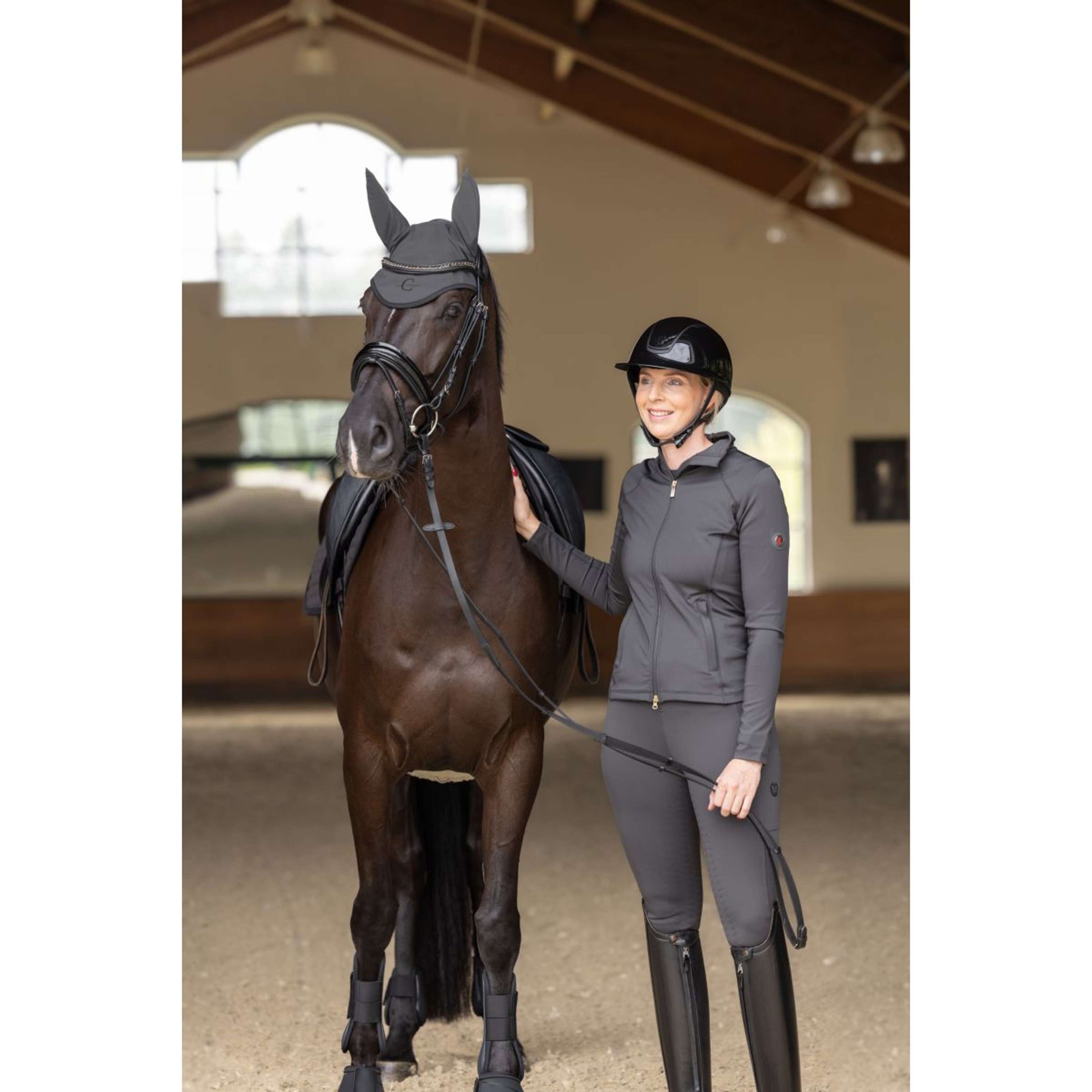 Covalliero Ear Bonnet Anniversary Graphite Covalliero Ear Bonnet Anniversary Graphite