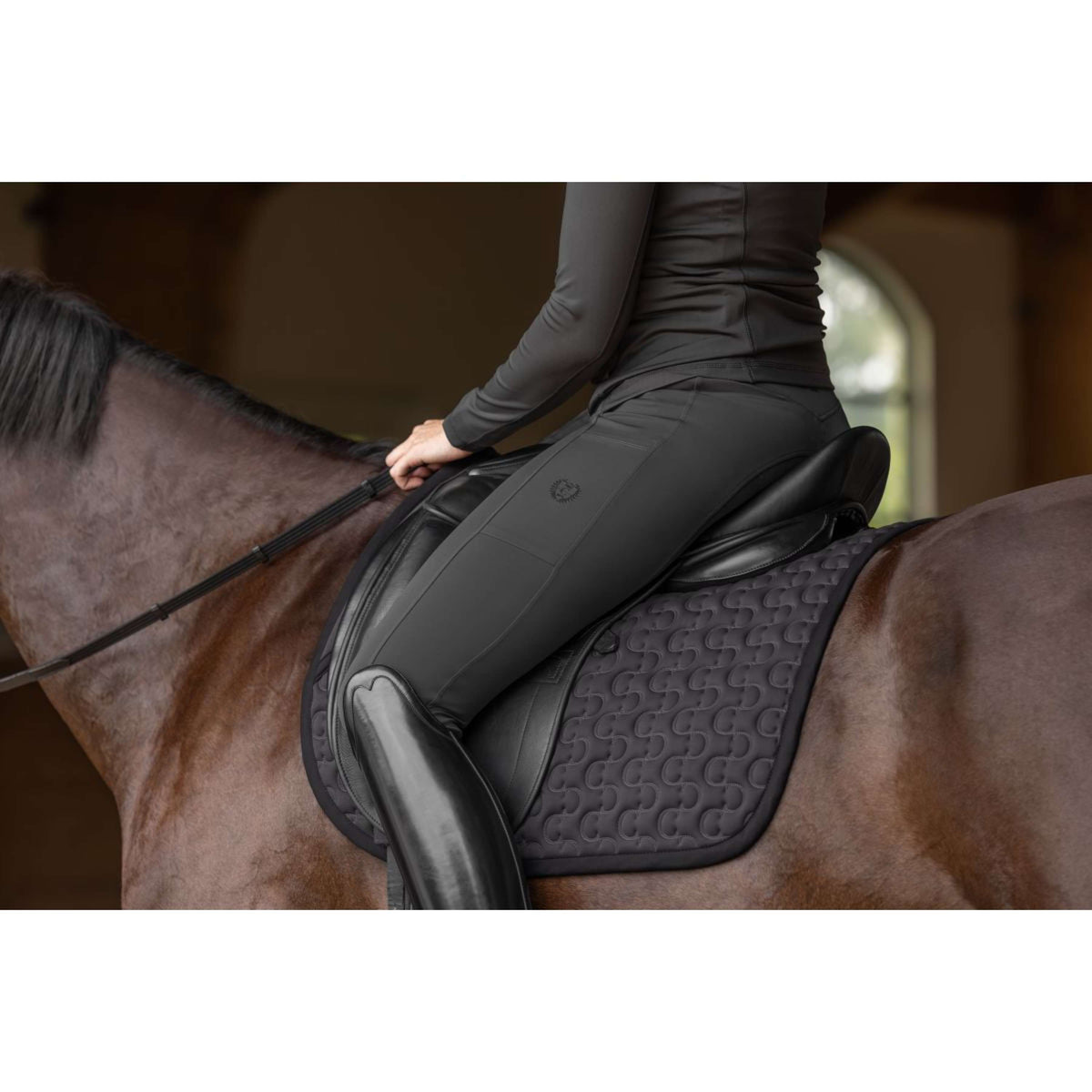 Covalliero Saddlepad Anniversary General Purpose Graphite