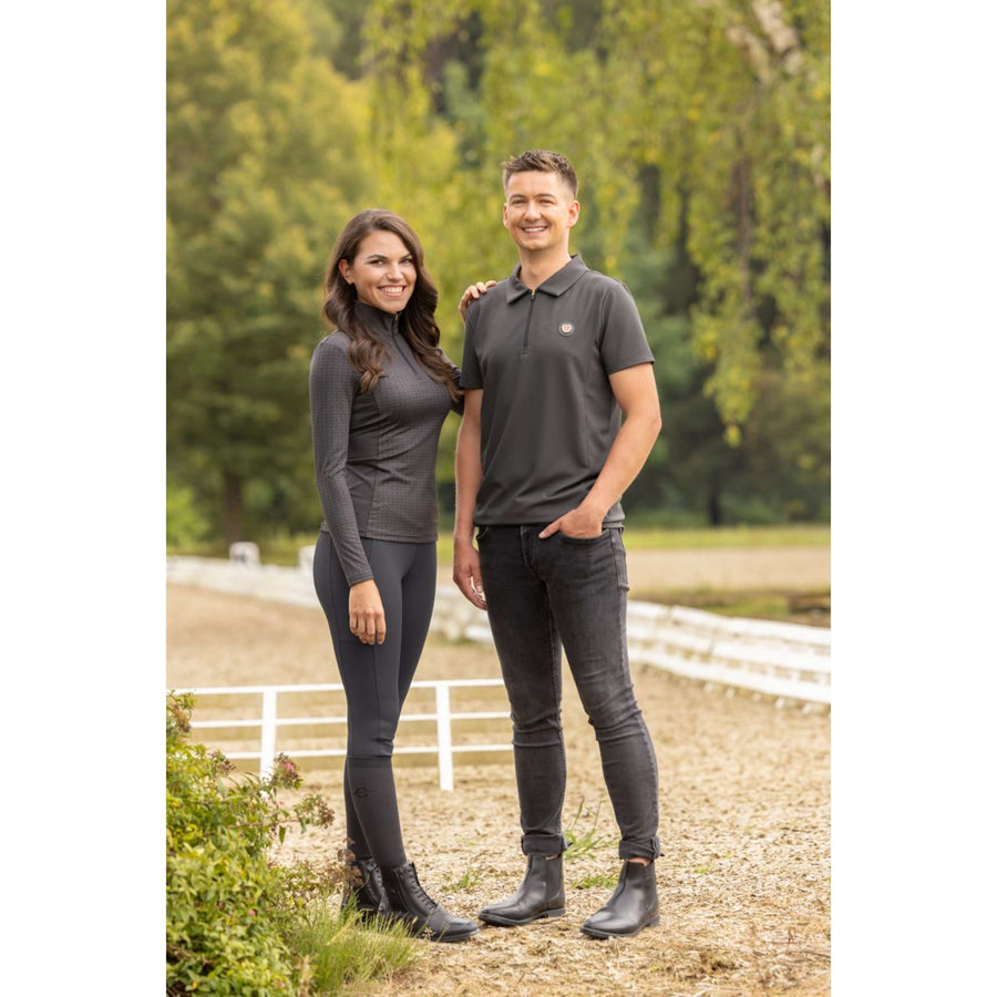 Covalliero Poloshirt Anniversary Men Graphite