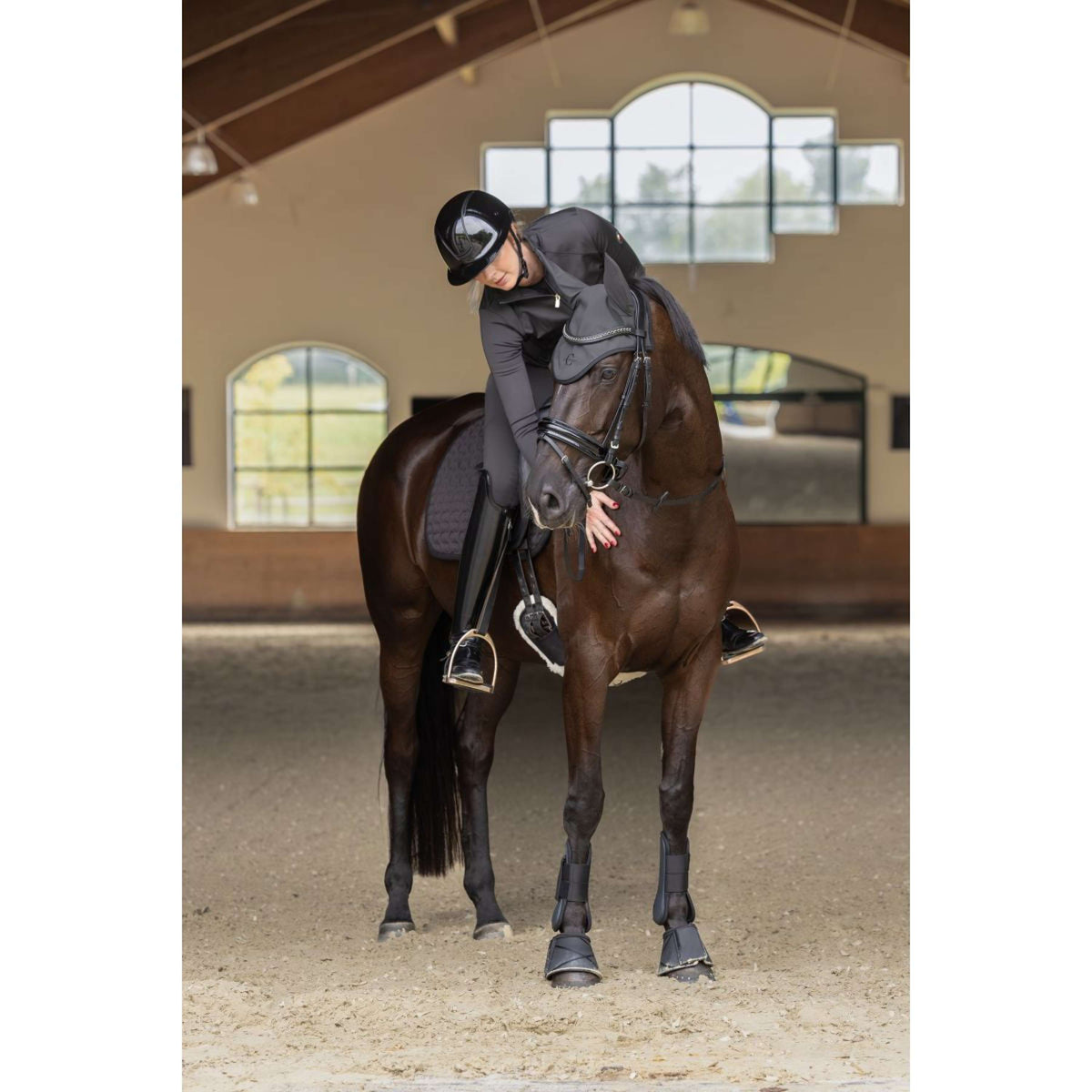 Covalliero Saddlepad Anniversary Dressage Graphite