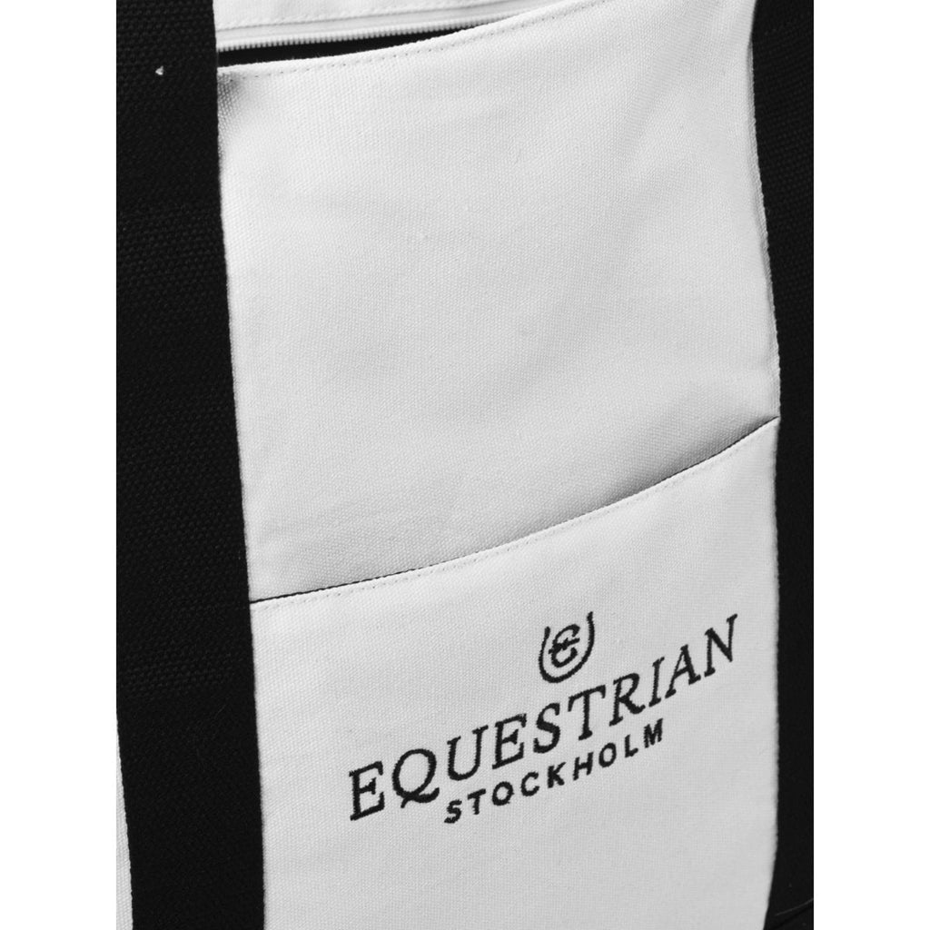 Equestrian Stockholm Tote Bag White