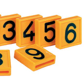 Kerbl Collar Number Blocks Yellow