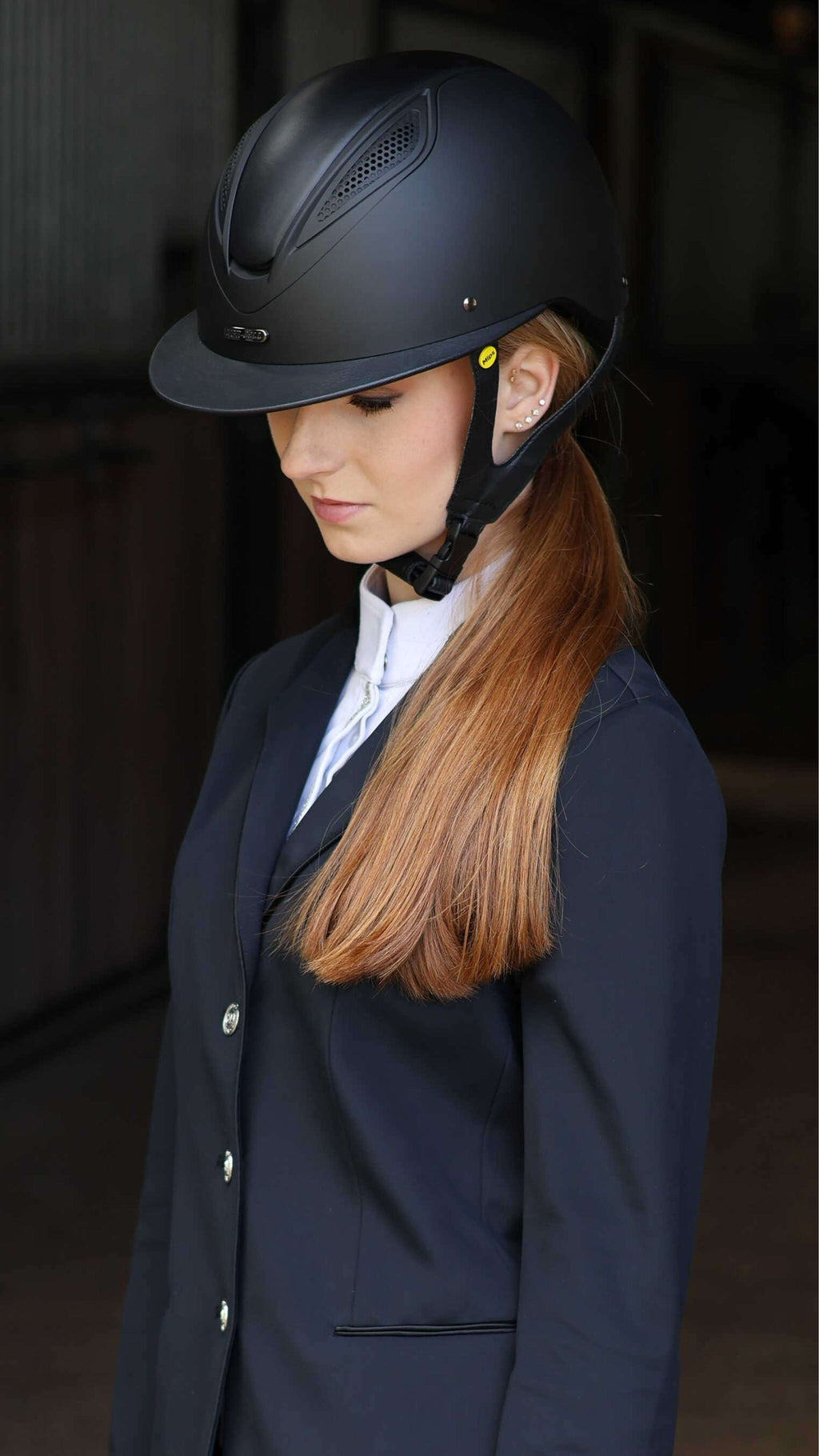 Lami-Cell Cap Luc Leather Mips Black