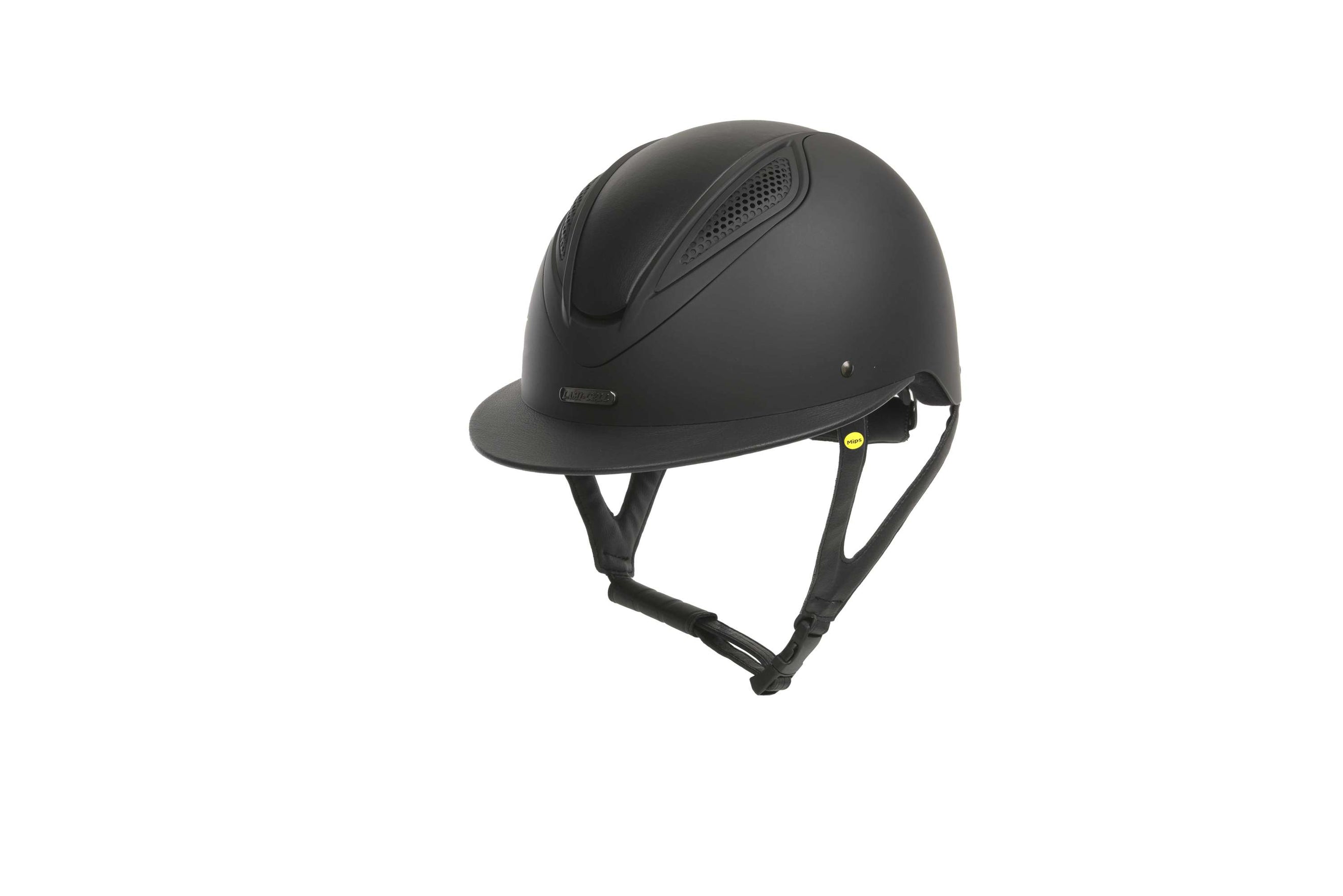 Lami-Cell Cap Luc Leather Mips Black