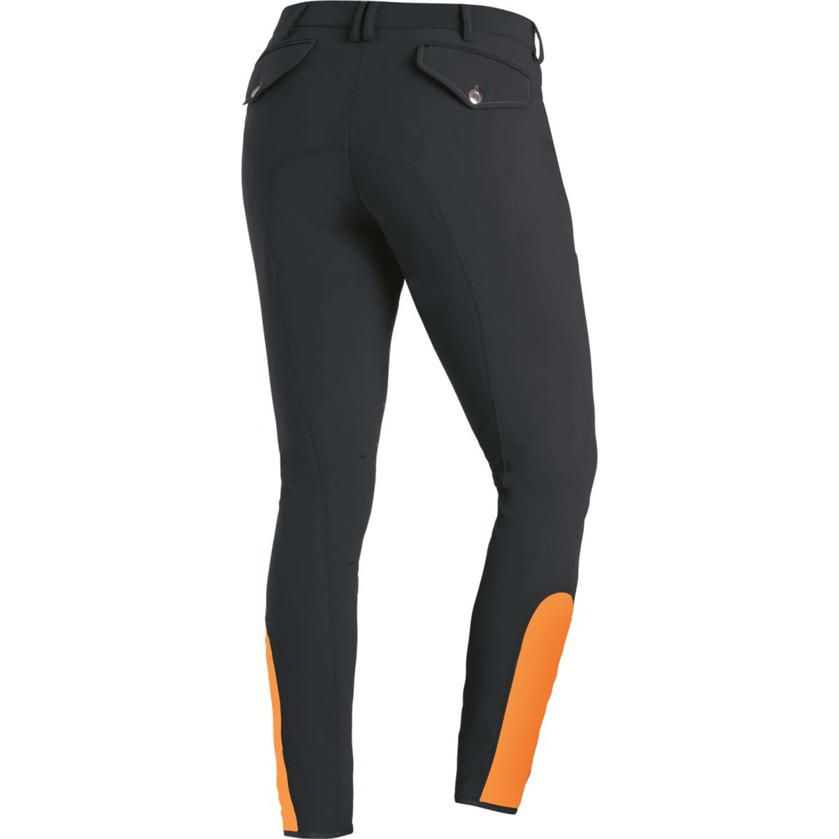 Schockemöhle Breeches Equinox Phoenix Men's Knee Grip Grey/Orange