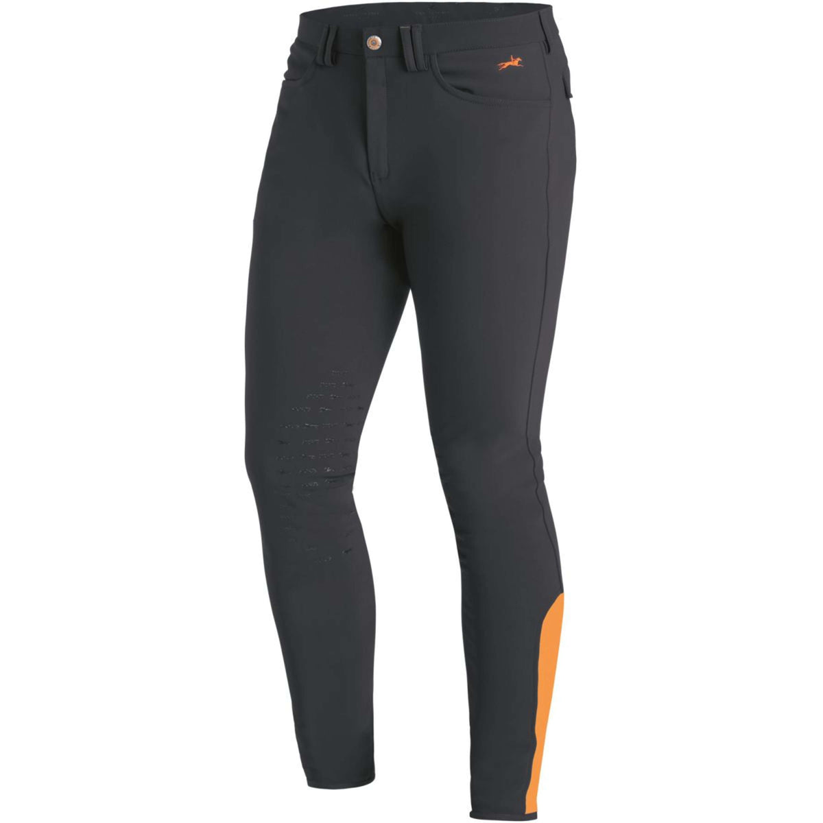 Schockemöhle Breeches Equinox Phoenix Men's Knee Grip Grey/Orange