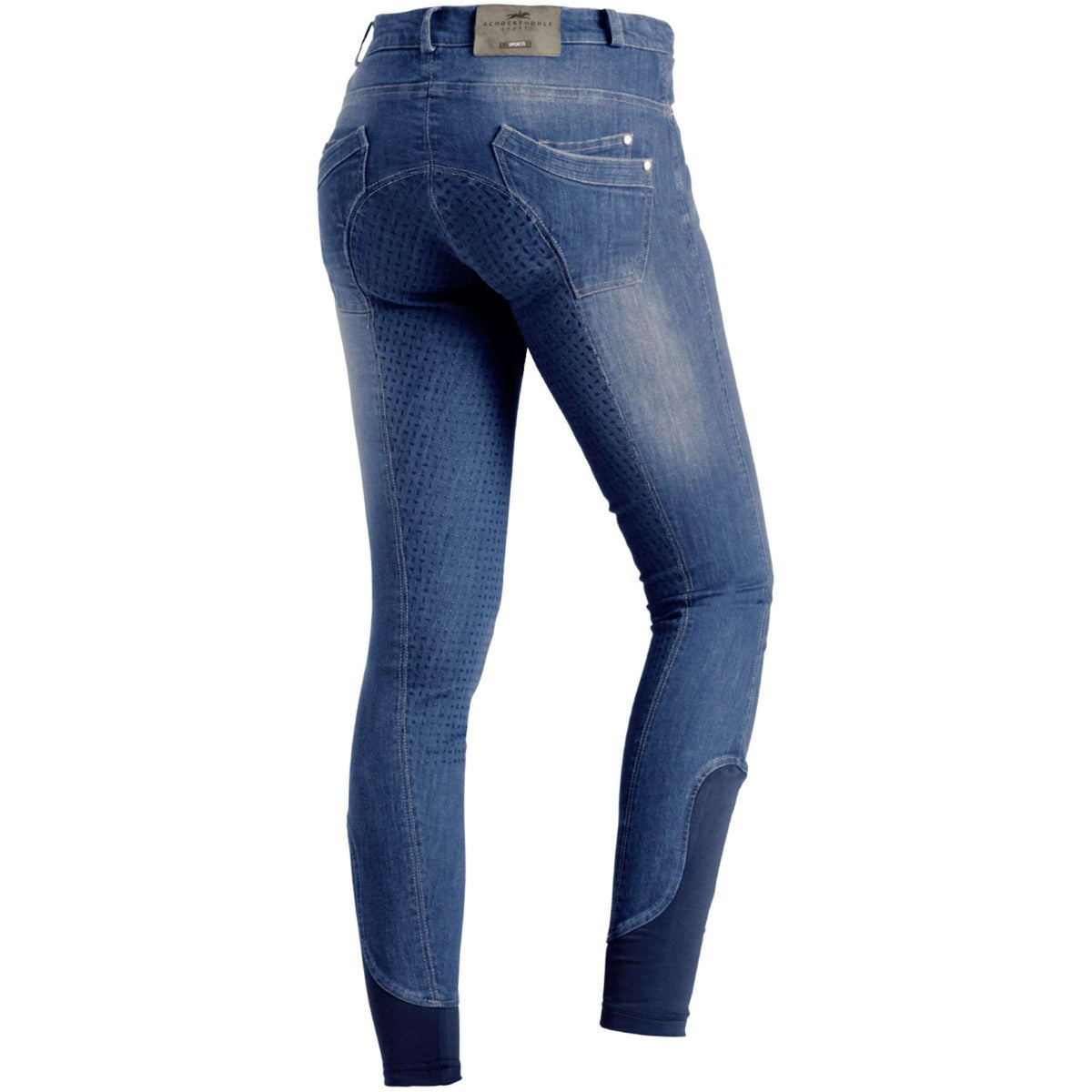 Schockemöhle Breeches Equinox Delphi Jeans Full Grip Jeans/Blue