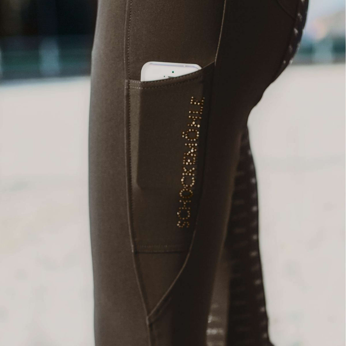 Schockemöhle Breeches Victory Full Grip Darkbrown