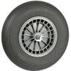 Hummer Wheelbarrow Wheel with Grey Foam Tire and Plastic Rim (Shaft Length 13cm)