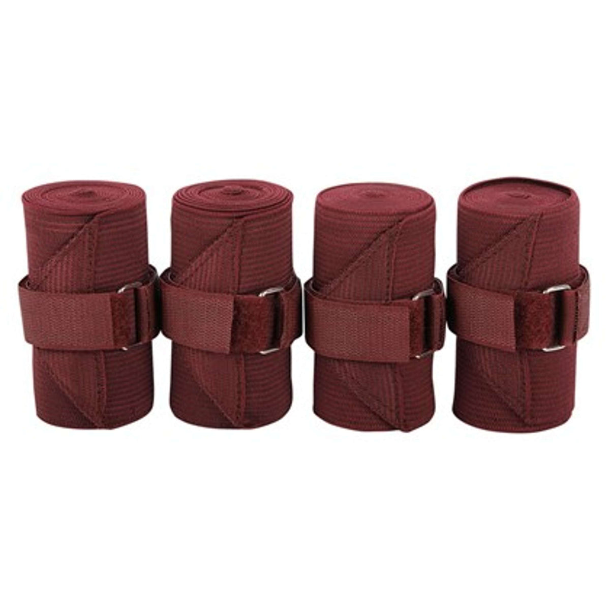 Harry's Horse Bandages Elastic with Fleece Bordeaux