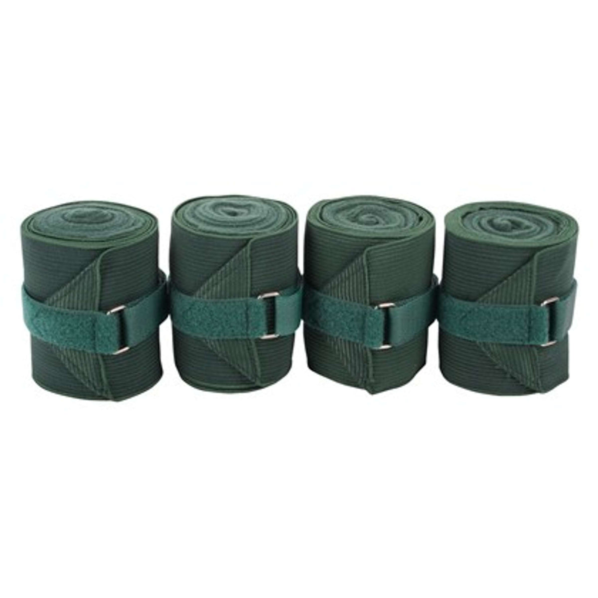 Harry's Horse Bandages Elastic with Fleece Green