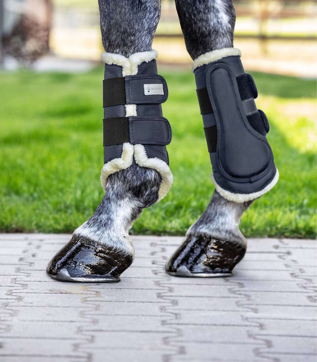 Waldhausen Leg protection Comfort Nightblue/Nature