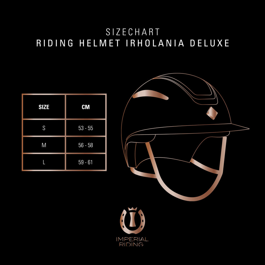 Imperial Riding Cap IRHOlania Deluxe Big Visor Black