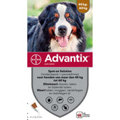 Advantix 600/3000 Spot On Dog 40-60kg