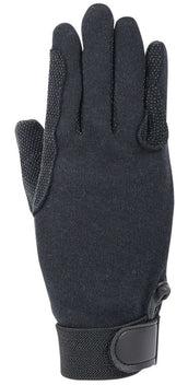 Harry's Horse Cotton Gloves Black