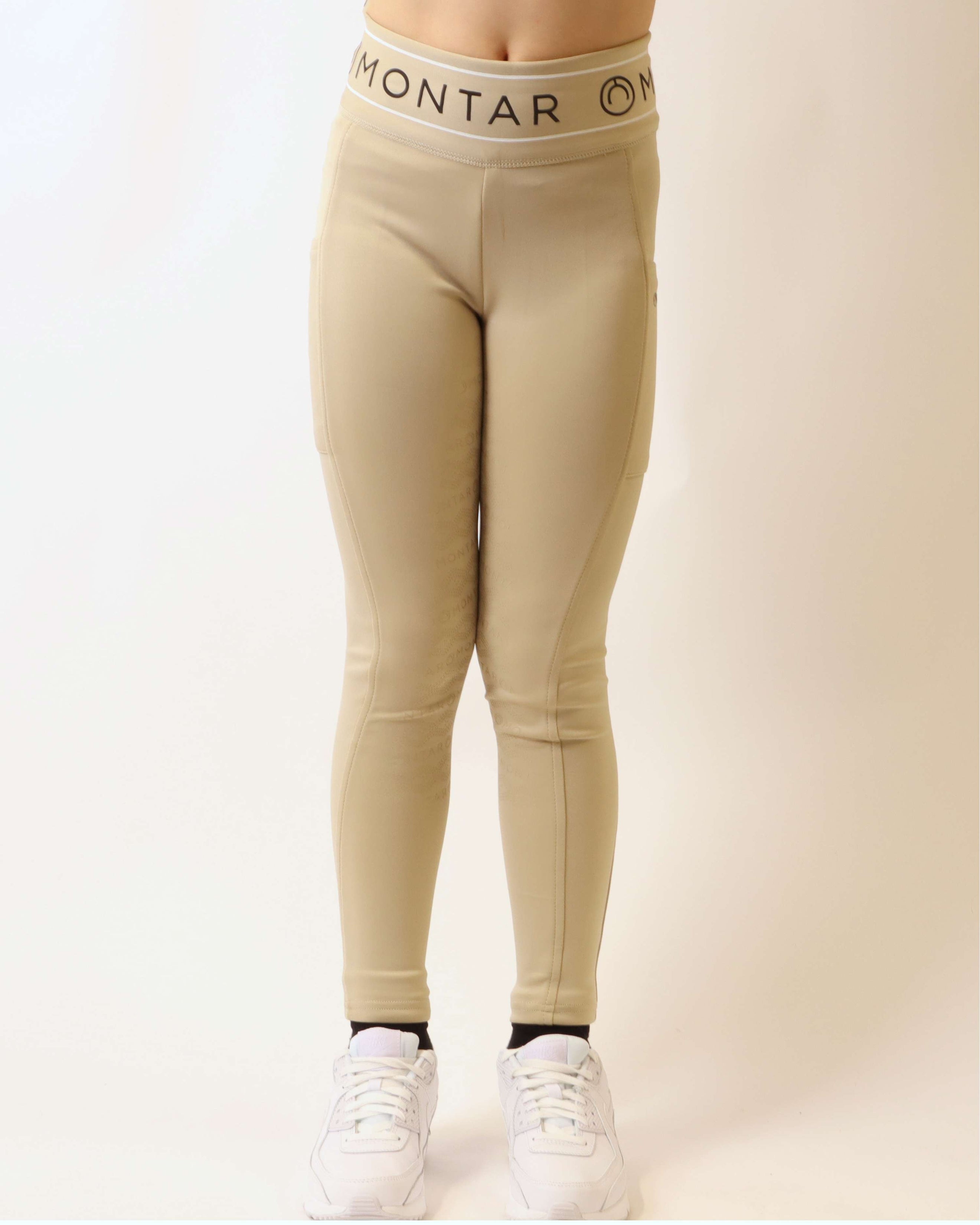 Montar Breeches MoMellani Viv Full Grip Children Beige