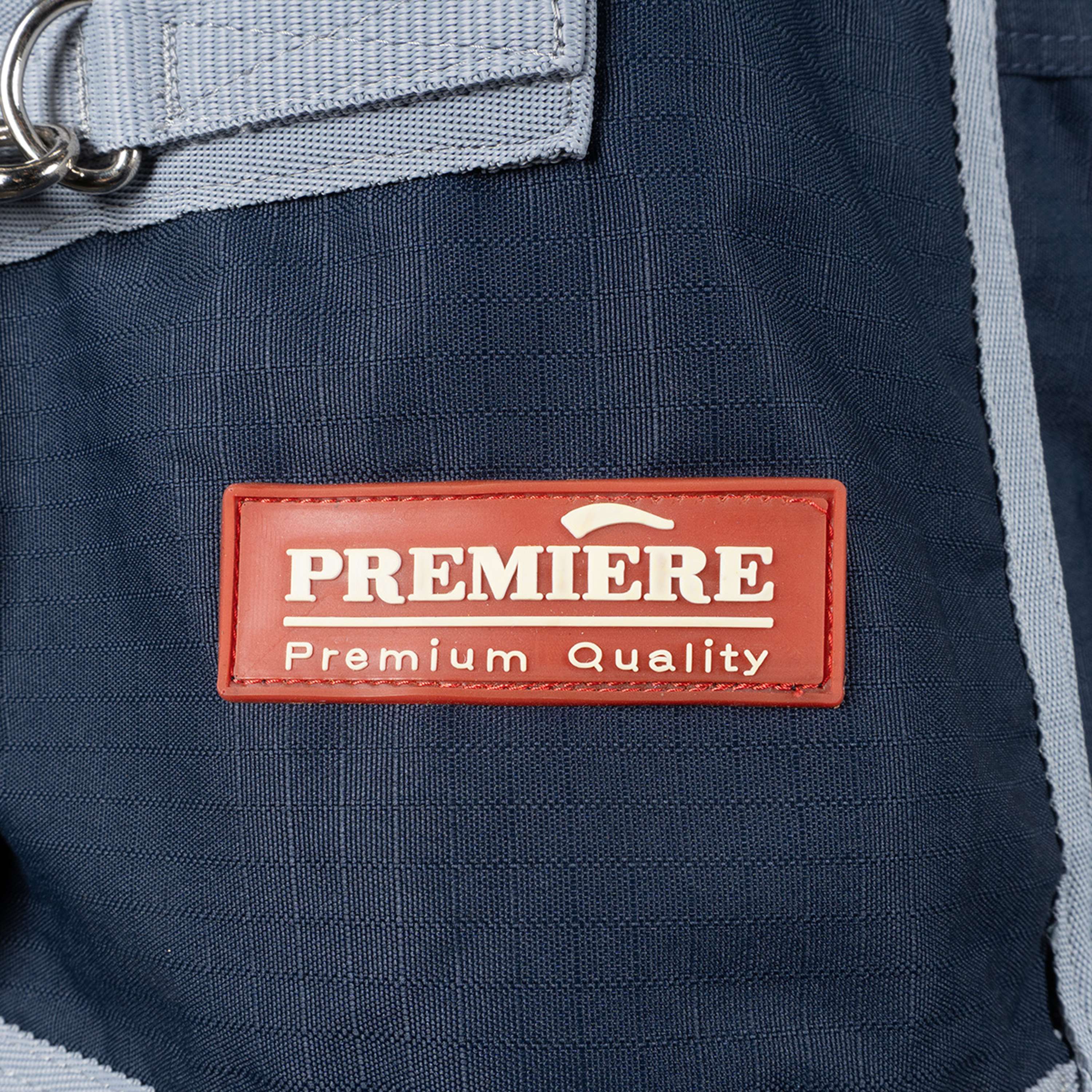 Premiere Rain Rug All Year 600D 0g Fleece with Hood Dress Blue