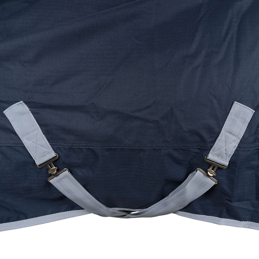 Premiere Rain Rug All Year 600D 0g Fleece with Hood Dress Blue