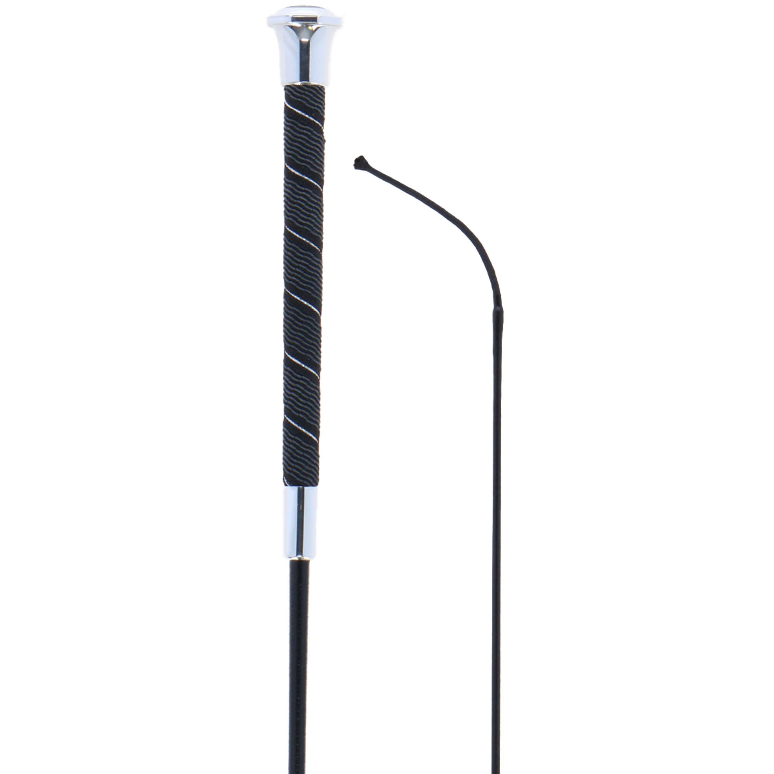 BR Dressage Whip Virgo Black/Silver BR Dressage Whip Virgo Black/Silver