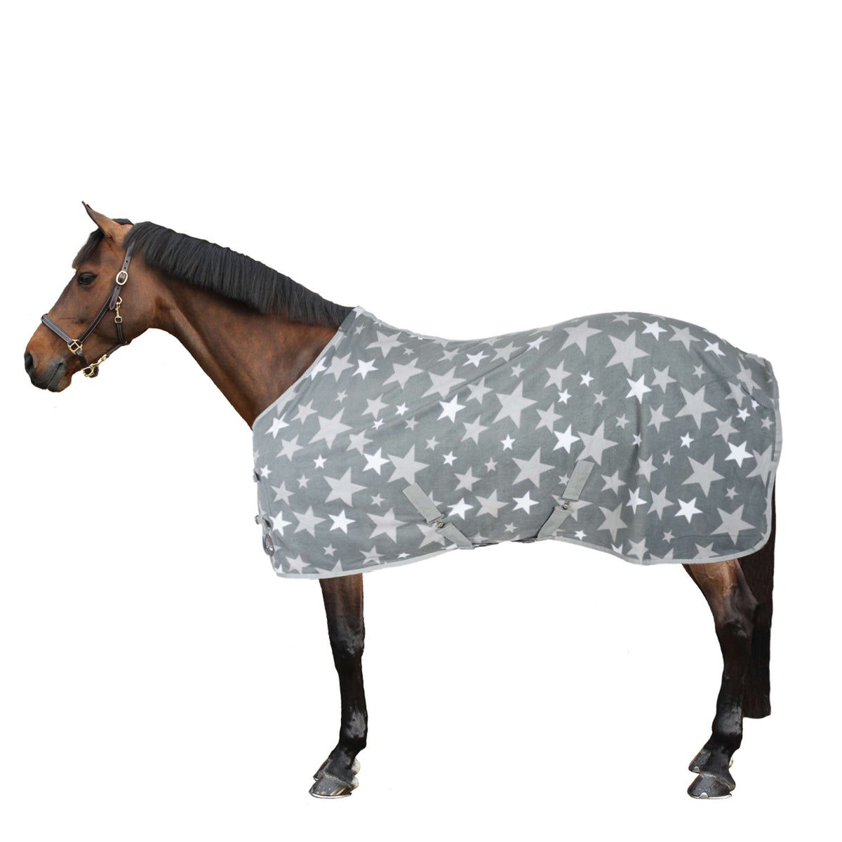 HKM Sweat Rug Stars Grey