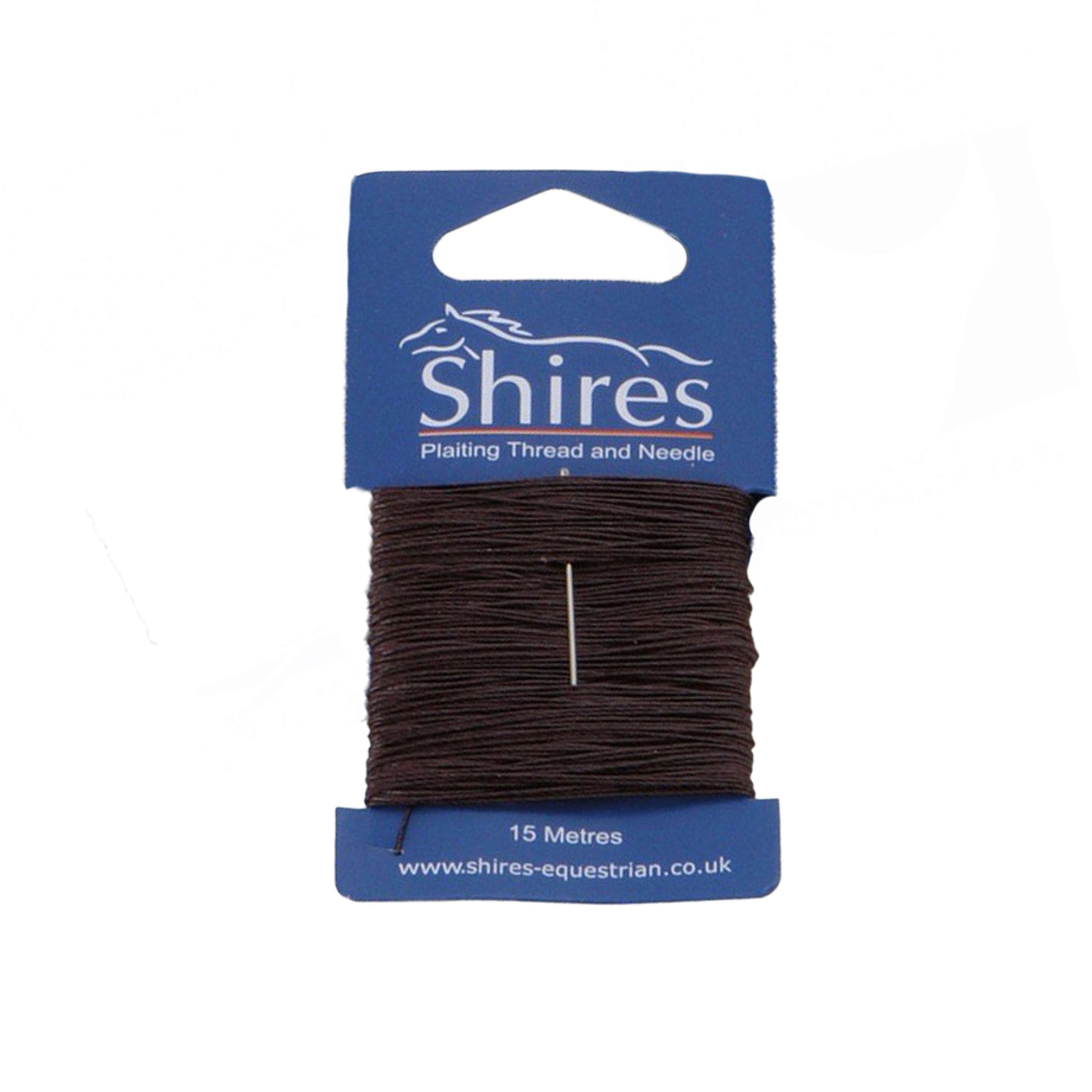 Shires Plaiting Yarn Brown