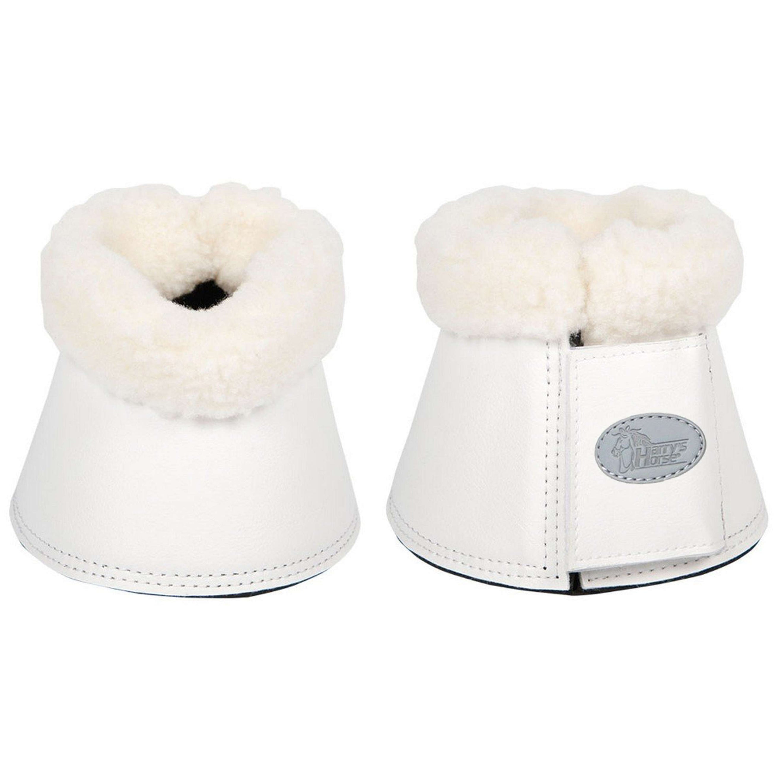 Harry's Horse Bell Boots Flextrainer White