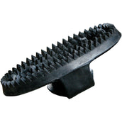 Premiere Grooming Brush Rubber Oval Black