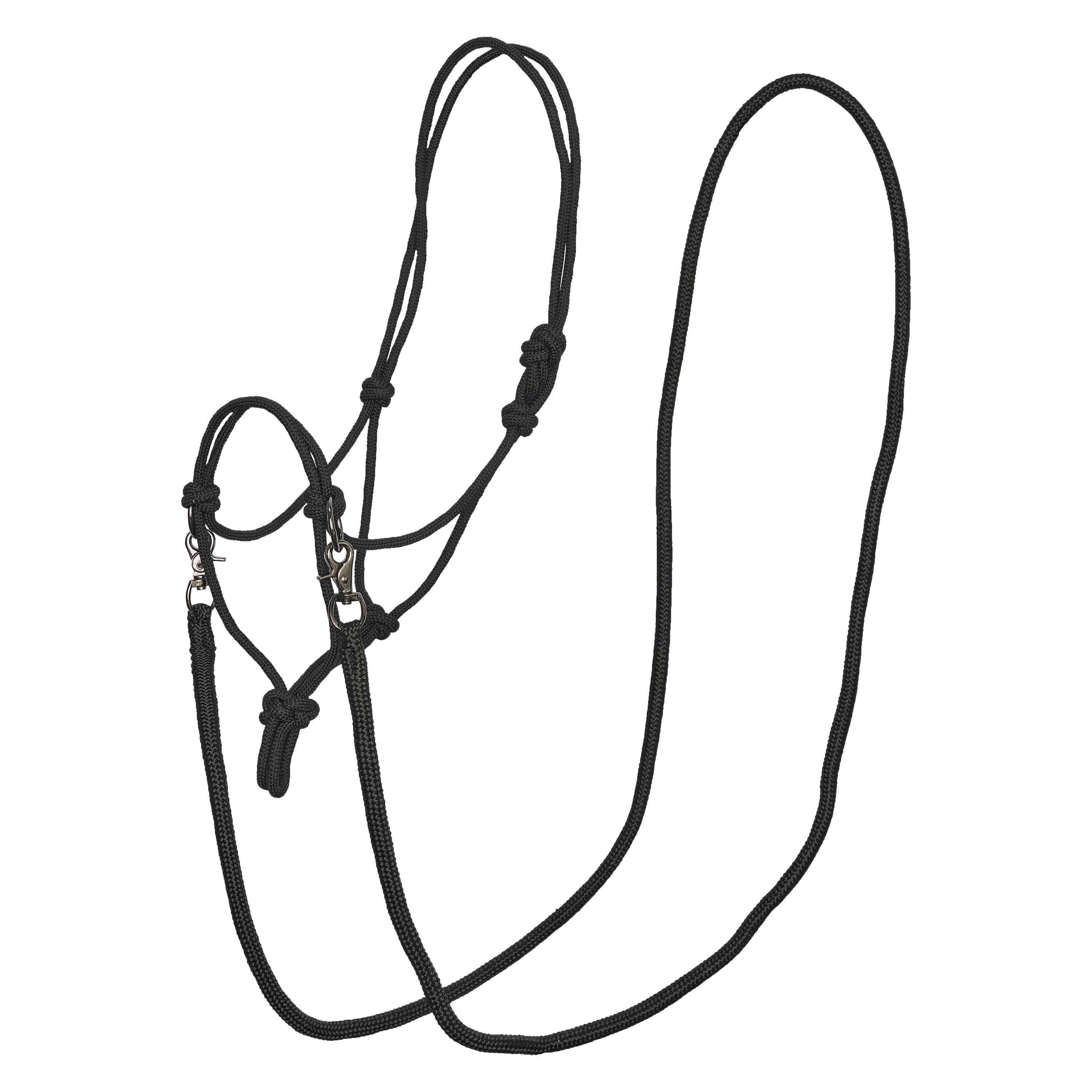 Imperial Riding Rope Halter IRHFree Ride Black