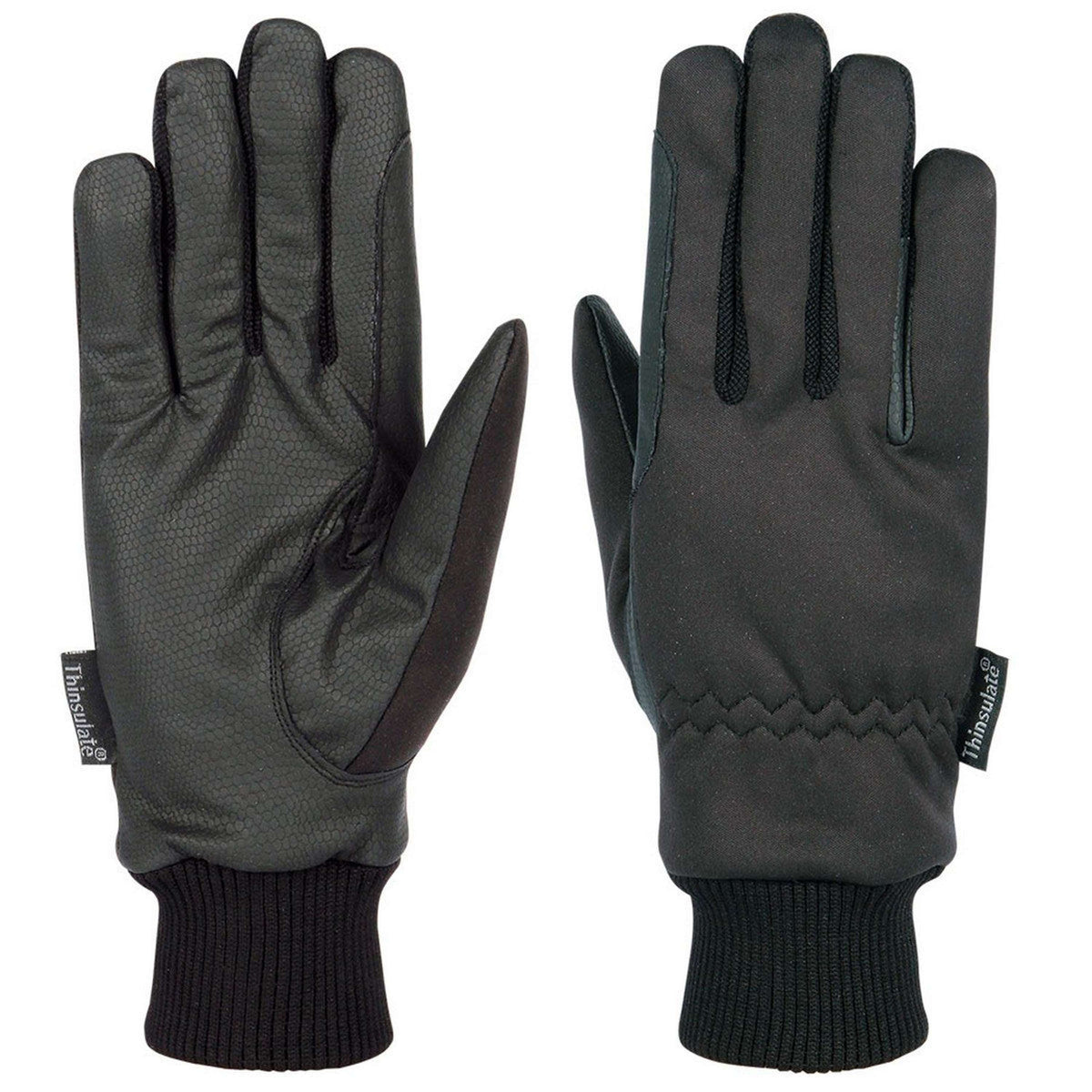 Harry's Horse Riding Gloves TopGrip Winter Black