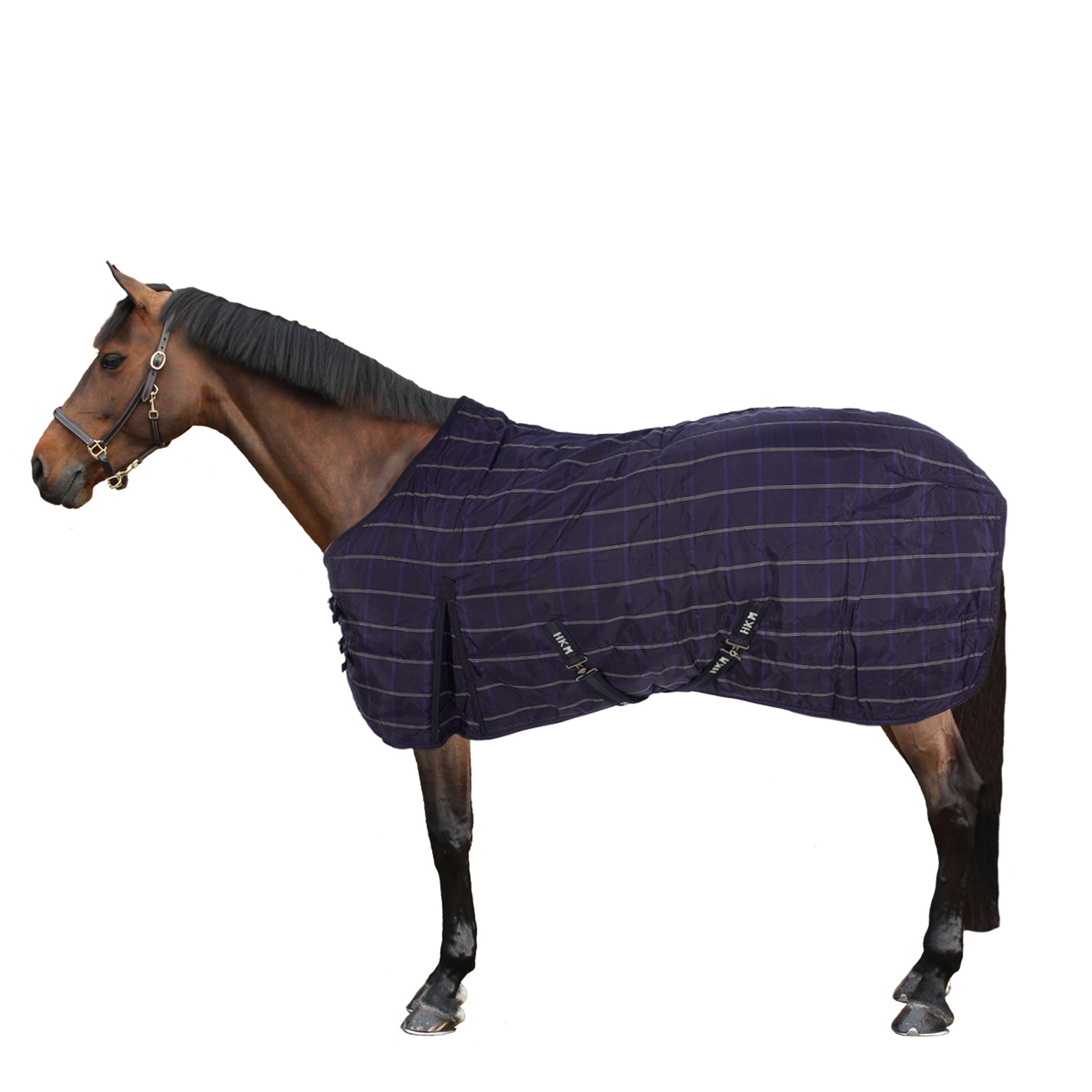 HKM Winter Stable Rug 200g Cotton 1200D Dark blue