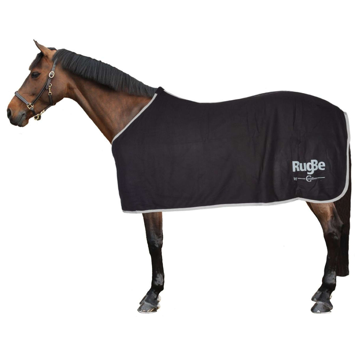 RugBe by Covalliero Fleece Rug Black