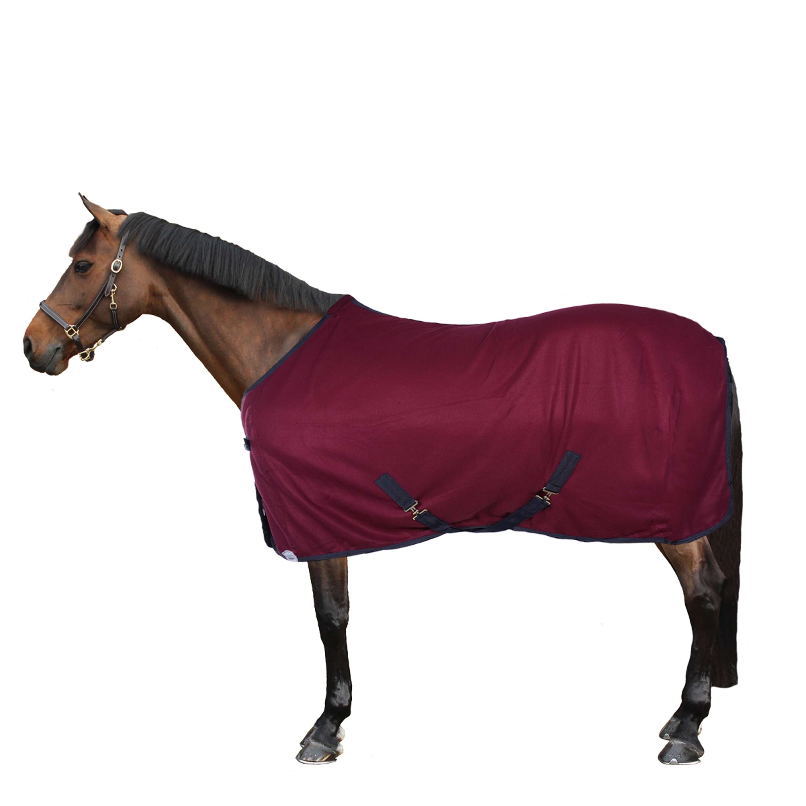 Harry's Horse Fleece Rug Colors Bordeaux