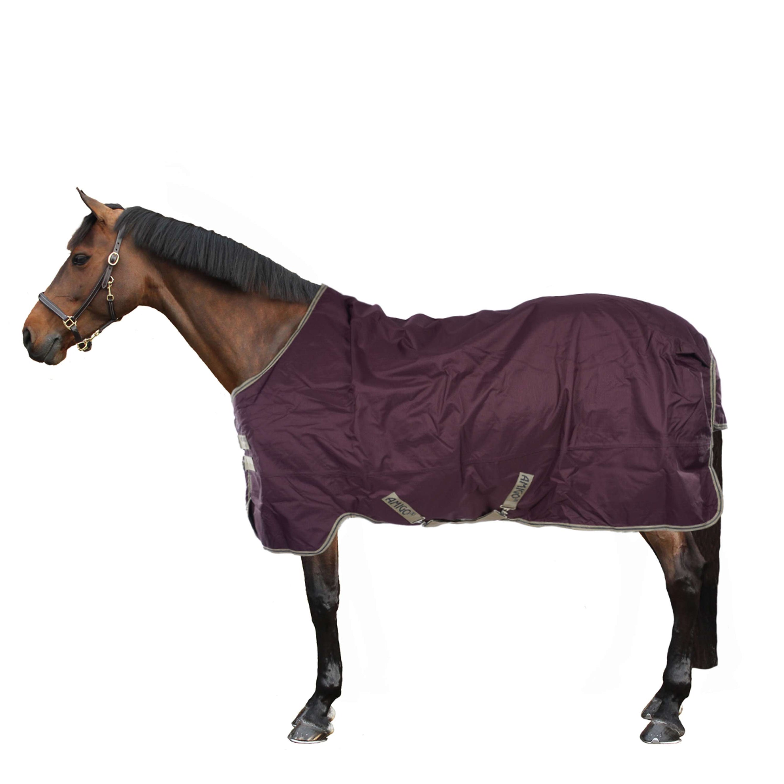 Amigo by Horseware Hero Ripstop 100g Fig/Navy/Tan