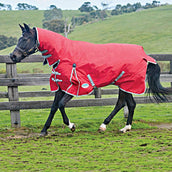 Weatherbeeta Combo Neck Medium Turnout Rug Comfitec Classic Red/Silver/Navy