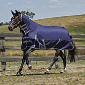 Weatherbeeta Lite Turnout Rug Combo Neck Comfitec Essential Navy/Silver/Red