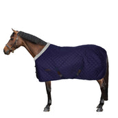 Weatherbeeta Medium Stable Rug Comfitec Deluxe Diamond Quilt Standard Neck Navy