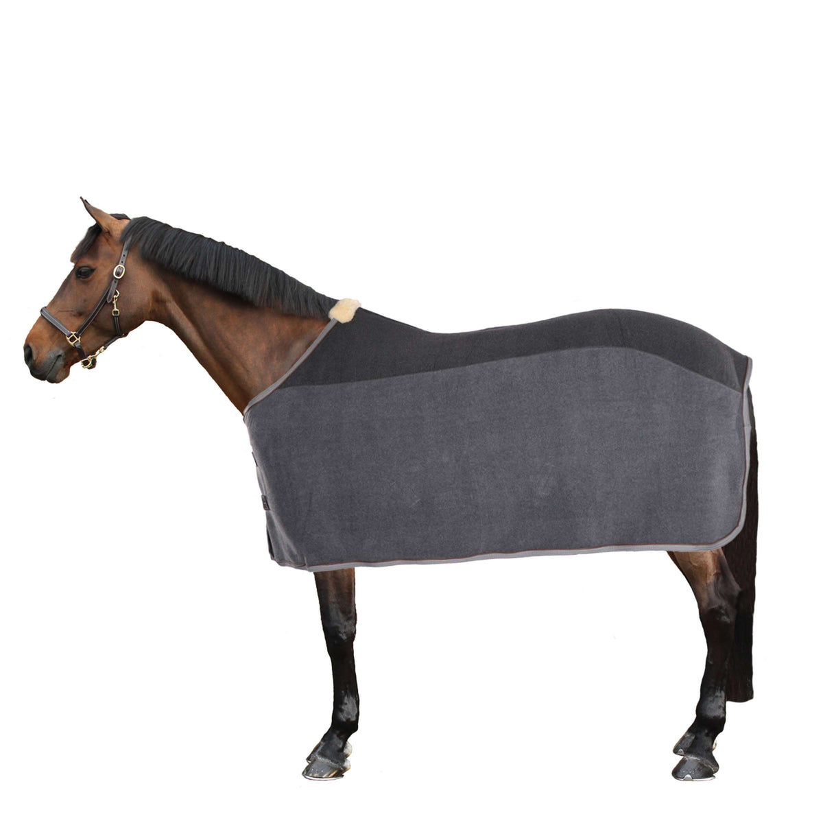 Kentucky Fleece Rug Heavy Grey