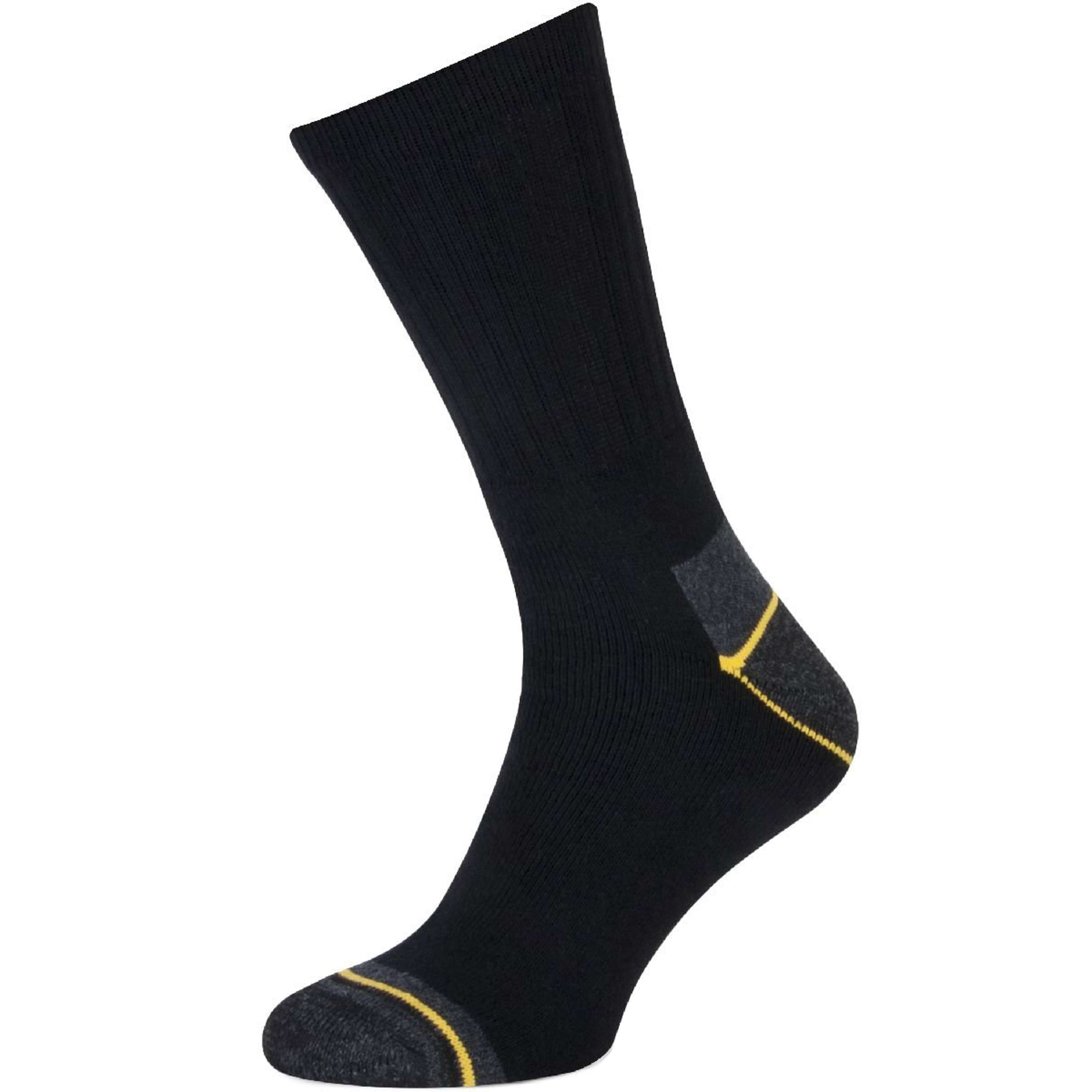 Stapp Yellow Socks All Round 2 Pack Black Stapp Yellow Socks All Round 2 Pack Black