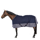 EQUITHÈME Turnout Rug Tyrex 600D 150g Navy/Grey Dots