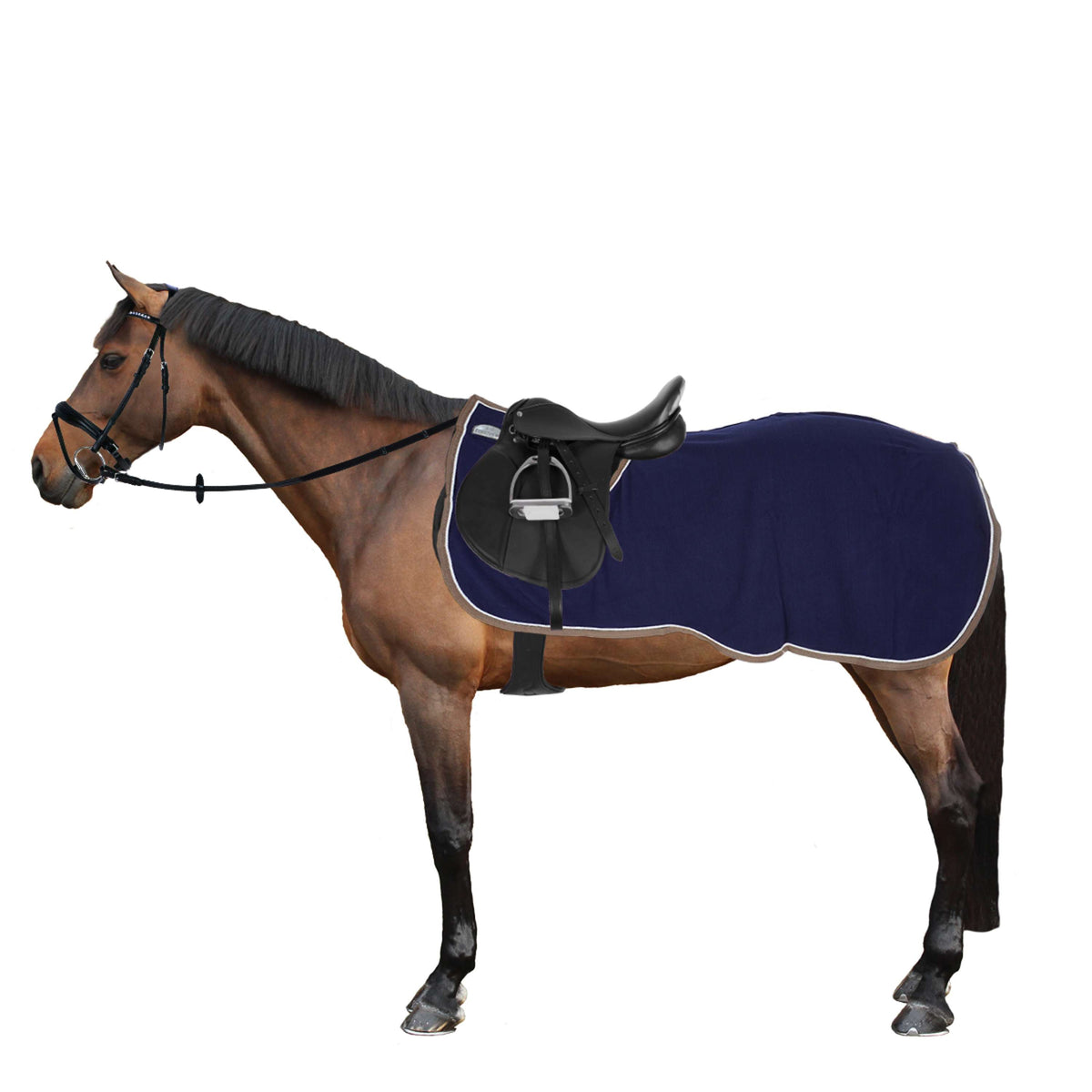 EQUITHÈME Exercise Rug Polyfun Navy