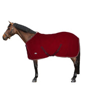 EQUITHÈME Fleece Rug Polyfun Bordeaux